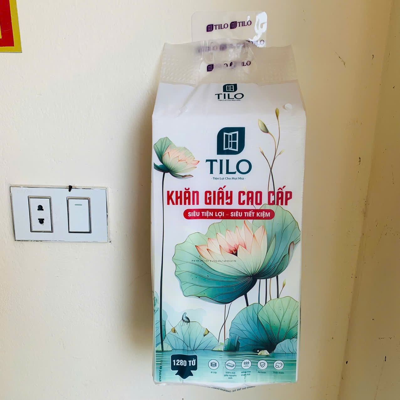 Khăn giấy rút đáy 1280 tờ
